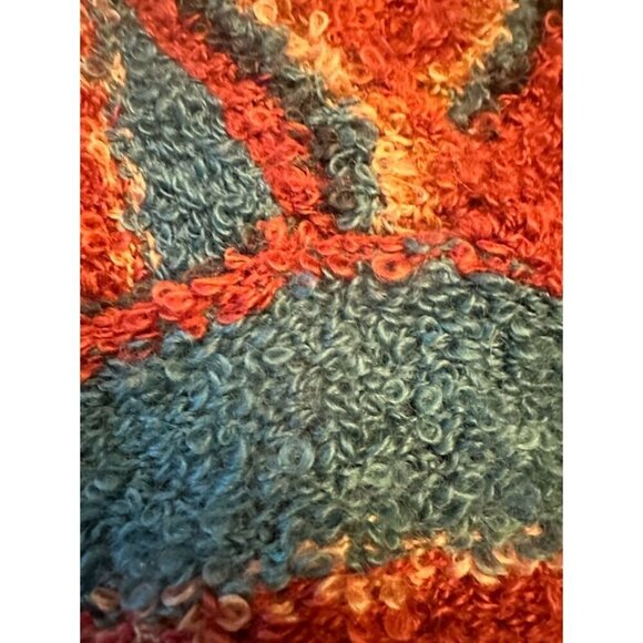 Renee Tener for Outlander Vintage 70’s Looped V Neck Sweater Size Small - Picture 4 of 6